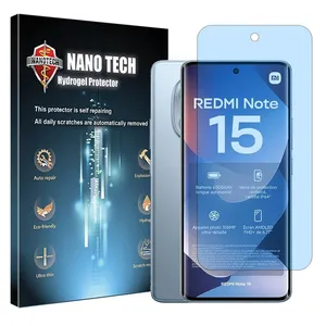 Nano tech Hydrogel model anti-blue Screen Protector for Xiaomi Redmi Note 15 4G mobile phone