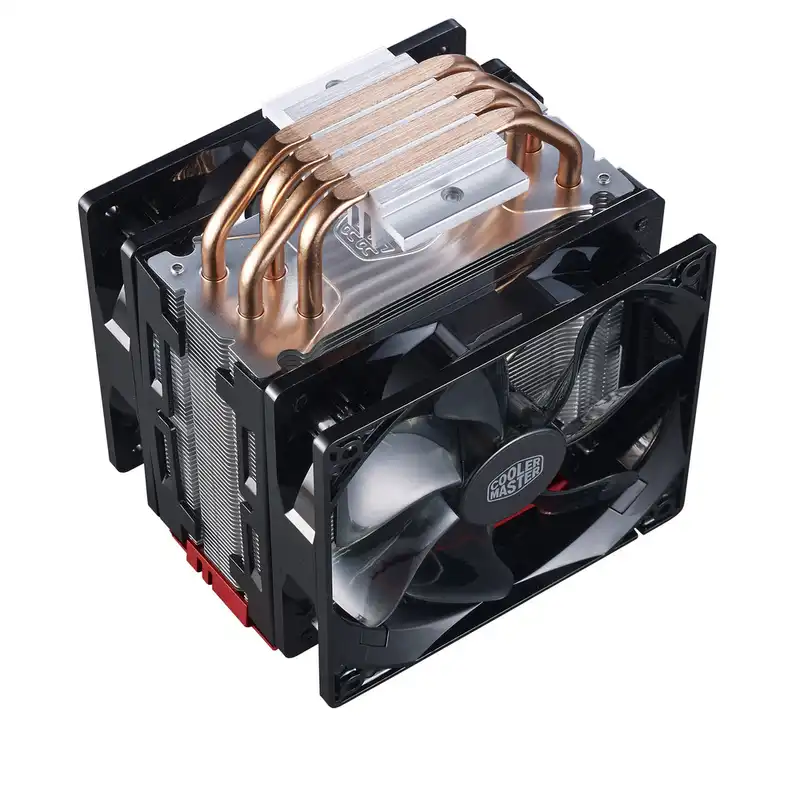 خنک کننده پردازنده کولر مستر مدل Hyper 212 LED Turbo Red Cover