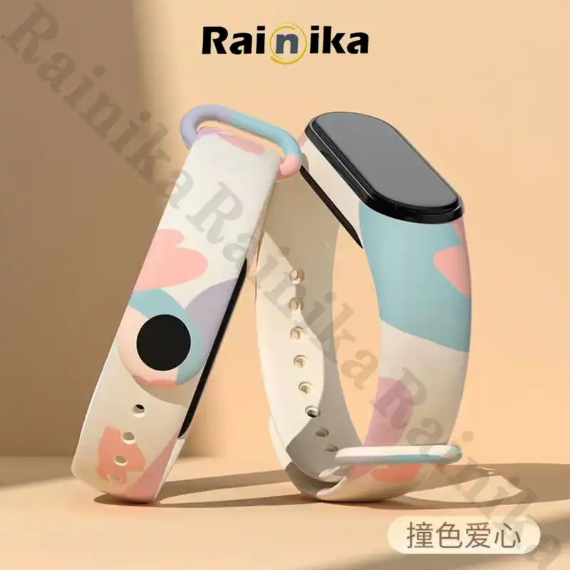 بند رینیکا مدل 7-CHYL4 MI مناسب برای مچ بند هوشمند شیائومی 7 Mi Band مجموعه 4 عددی