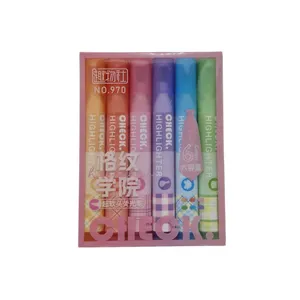 ماژیک علامت گذار   کد ۹۷۰ مجموعه ۶ عددی