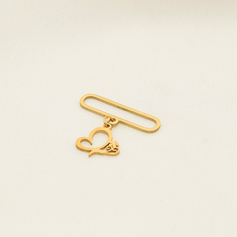 آویز ساعت زنانه دلنار گالری مدل پروانه