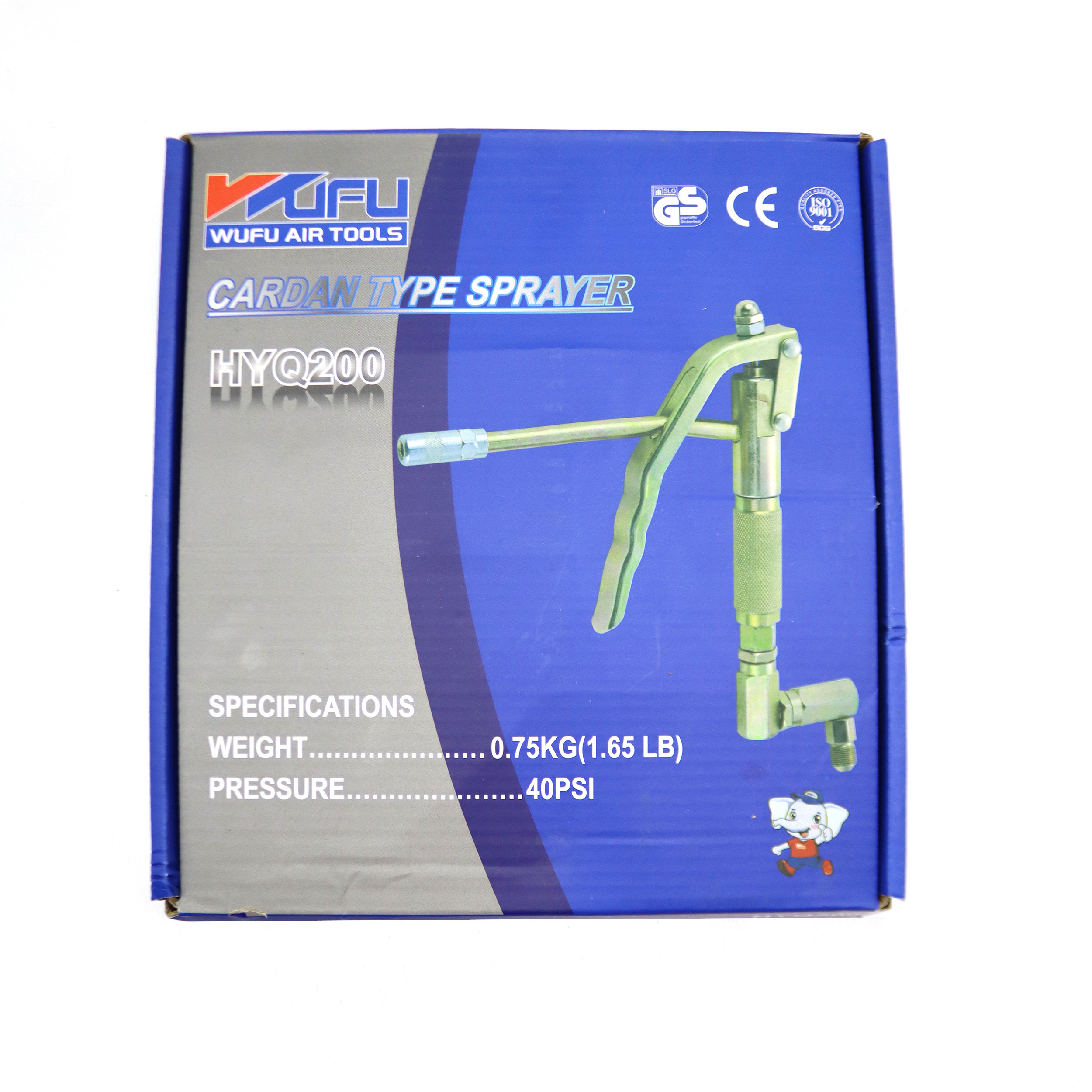 نازل گریس پمپ بادی ووفو مدل YP-HYQ200