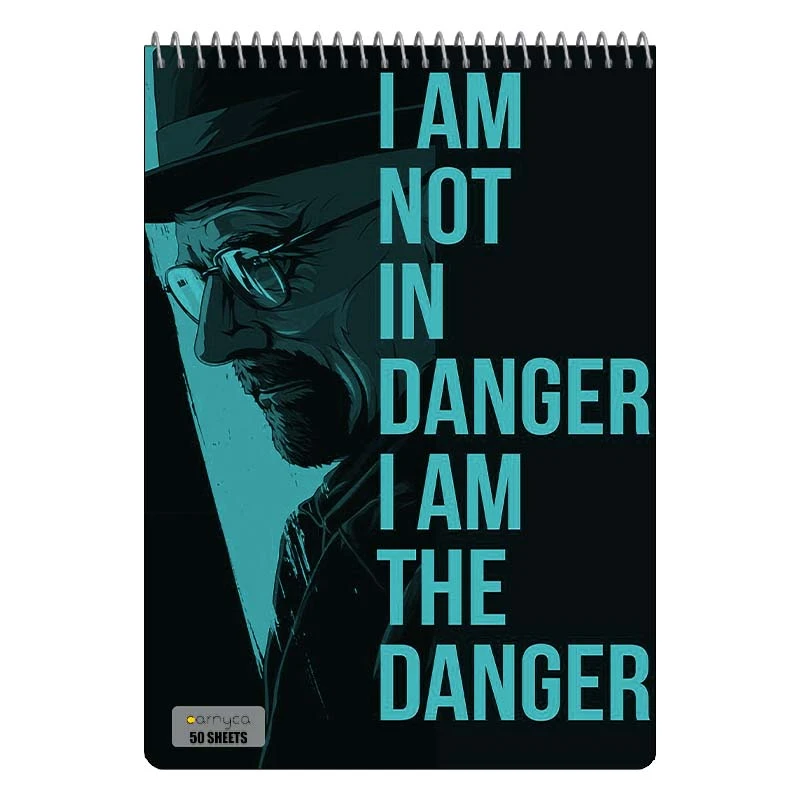 دفتر نقاشی 50 برگ سیمی کارنیکا طرح بریکینگ بد Breaking Bad کد 63519