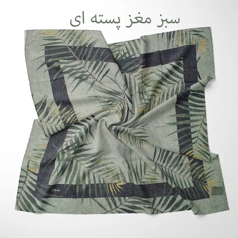 روسری زنانه ارکیده مدل حریر کد OT62