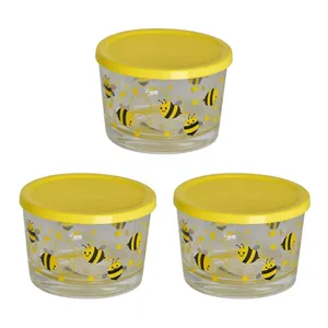 ظرف نگهدارنده لیمون کد 2068 مجموعه 3 عددی 