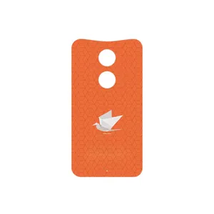 MAHOOT Minimalist origami bird Cover Sticker for Motorola Moto X 2014
