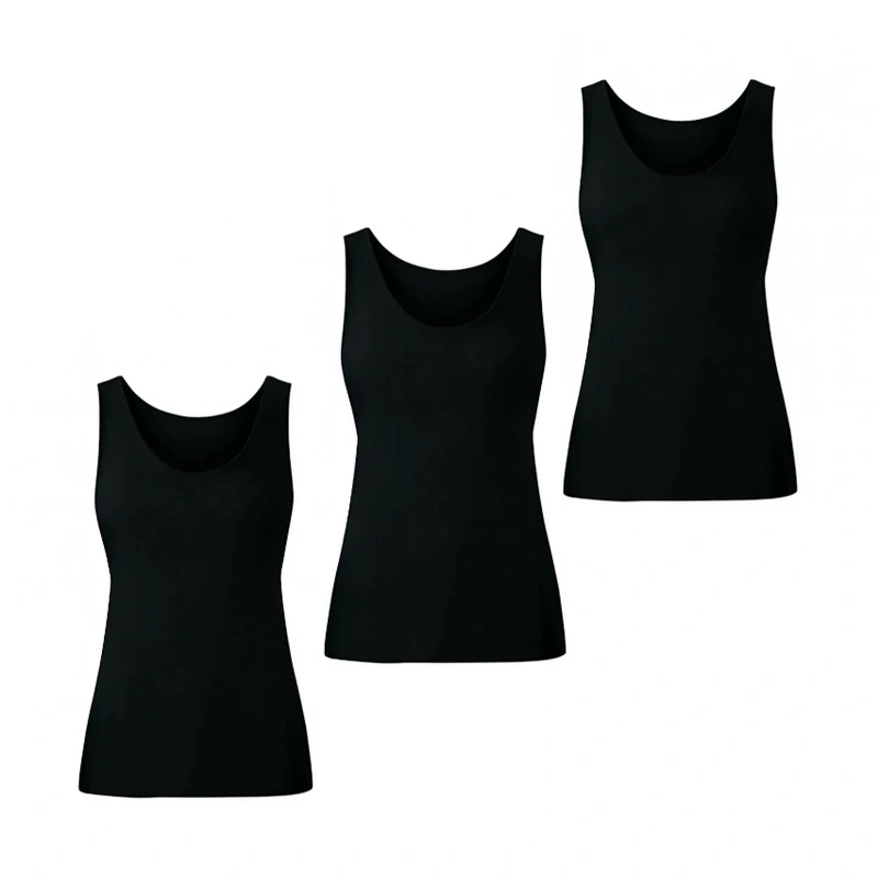 زیرپوش رکابی یقه گرد مردانه تاون لند مدل Tw 20741435 مجموعه 3 عددی