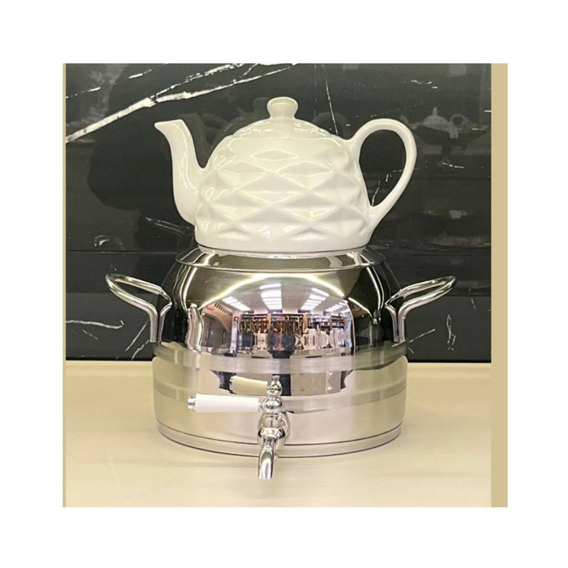 ست کتری و قوری دکاموند مدل E6042 گنجایش کتری 5 لیتر گنجایش قوری 1 لیتر