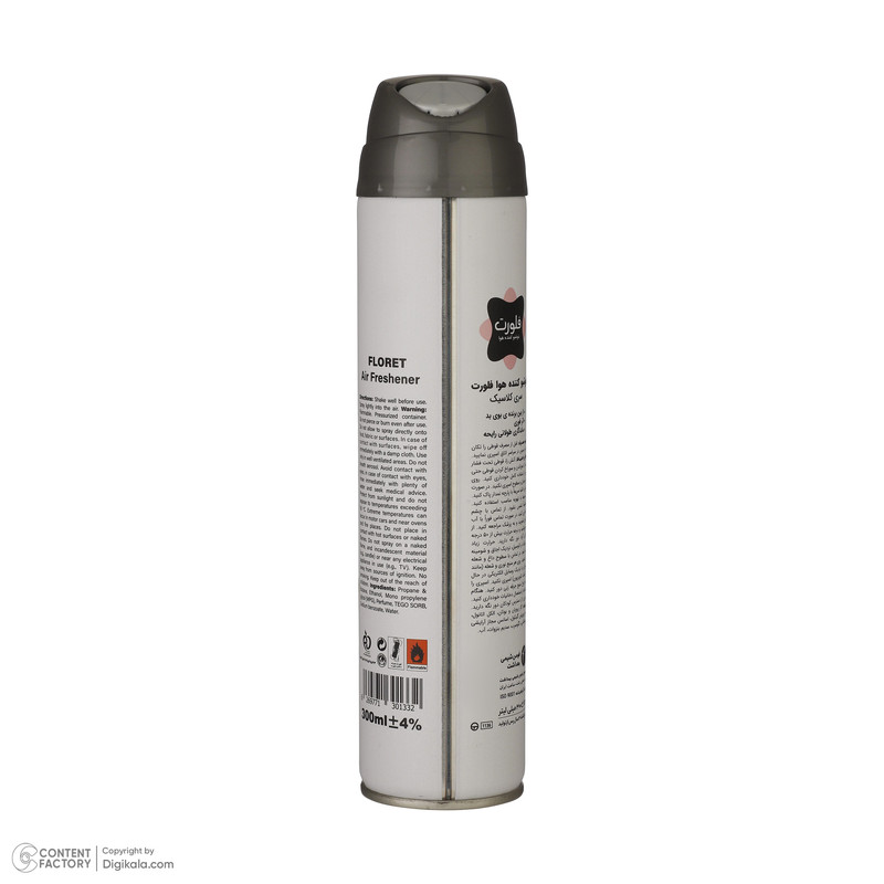 اسپری خوشبوکننده هوا فلورت مدل Velvet Rose