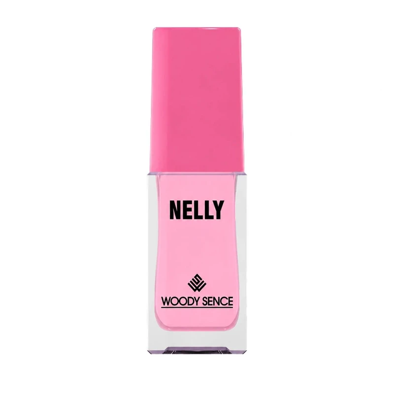 عطر جیبی زنانه وودی سنس مدل Nelly با رایحه گلی و شیرین حجم 15 میلی‌لیتر