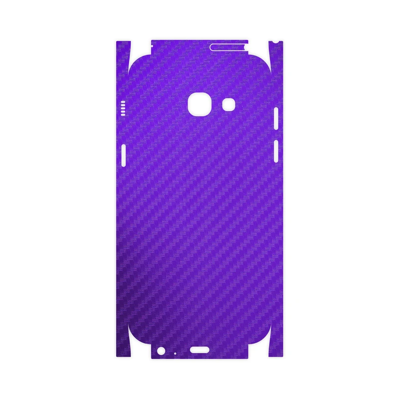برچسب پوششی ماهوت مدل Purple-Fiber-FullSkin مناسب برای گوشی موبایل سامسونگ Galaxy A3 2017
