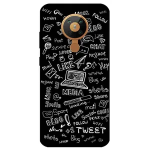 Megafone Social Media 1898 Cover For Nokia 5.3