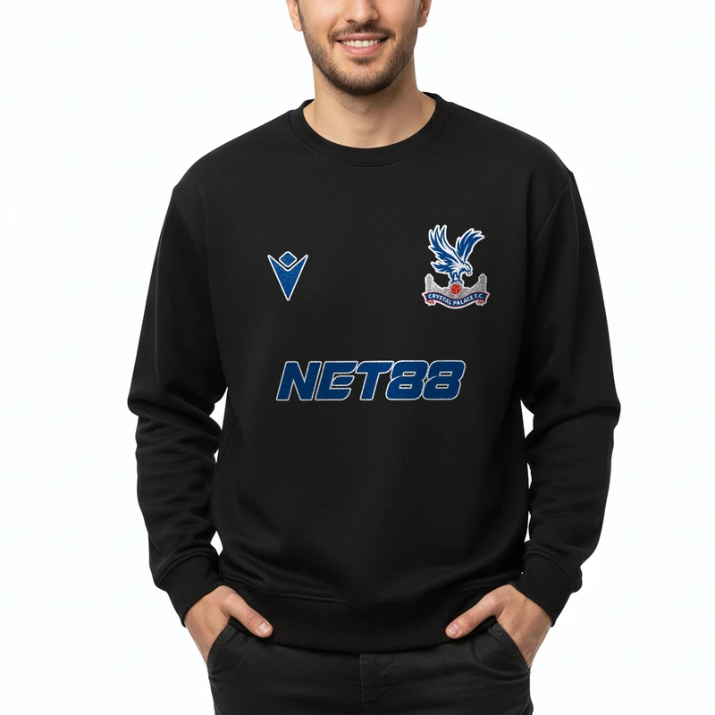 سویشرت مردانه مدل 14040808 طرح کریستال پالاس 