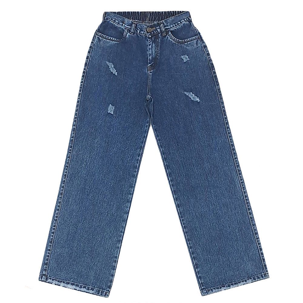 شلوار جین زاپ دار زنانه دیان مدل بگ -  - 2