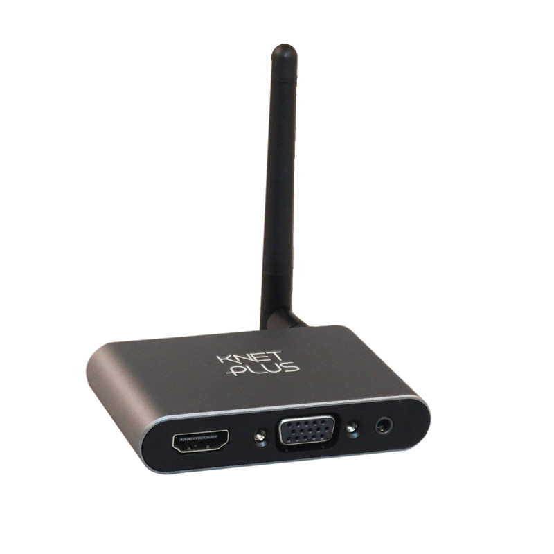 بلوتوث بی‌ سیم HDMI و VGA کی نت پلاس مدل KP-WD60