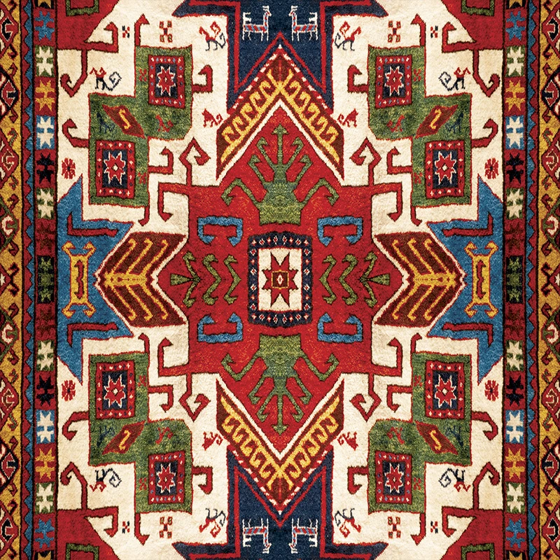 رومیزی مدل مخمل RM0059 سایز 95x95 سانتی‌متر