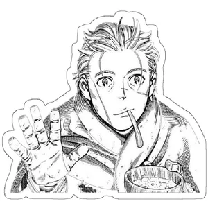 استیکر لپ تاپ مدل Vinland Saga - Thorfinn