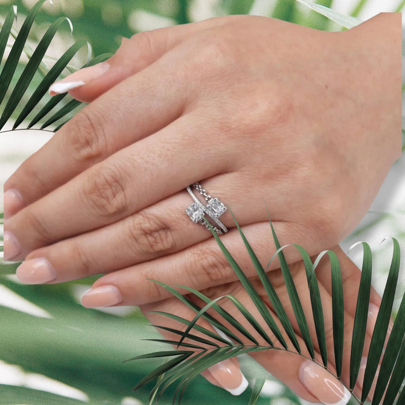 انگشتر نقره زنانه مدل تاجی 0100 انگشتر نقره زنانه مدل تاجی 0100