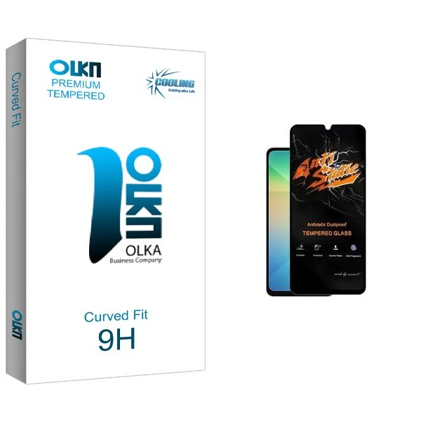 محافظ صفحه نمایش کولینگ مدل Olkanewpkg Antistatic مناسب برای گوشی موبایل سامسونگ Galaxy A06