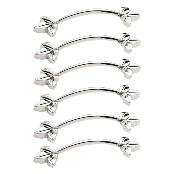 دستگیره کابینت طرح گل کد DEFNE بسته 6عددی