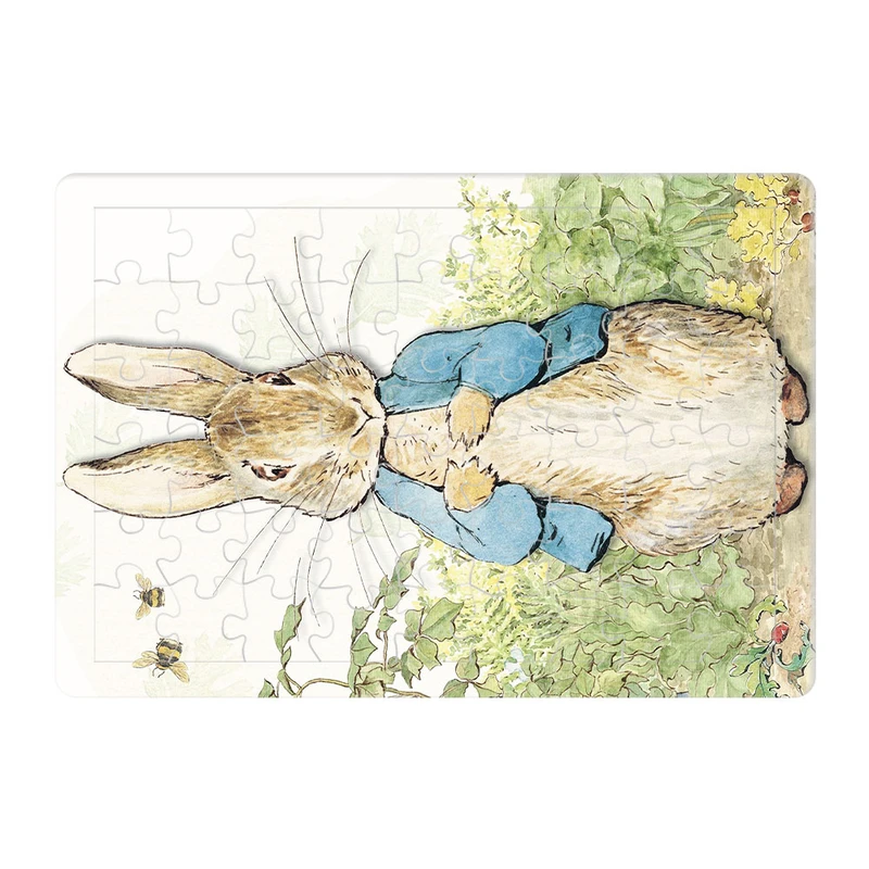 پازل 54 تکه هومرو مدل PL184 طرح انیمیشن پیتر خرگوشه