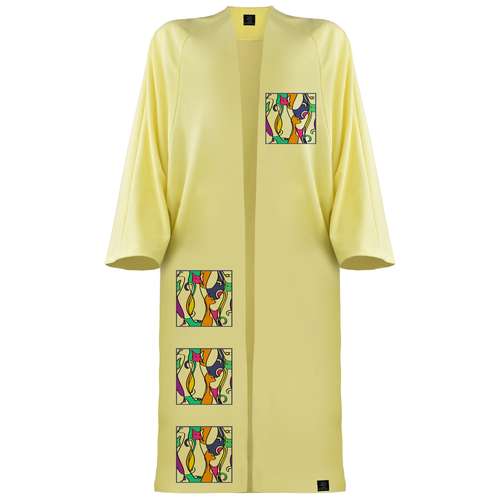 مانتو زنانه 27 طرح Cat کد B04