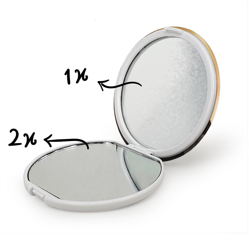 آینه جیبی خندالو طرح کلاوس مایکلسون اصیل ها The Originals مدل تاشو کد 20313