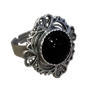 انگشتر زنانه مدل ملیله یزدی کد AW=ONIX