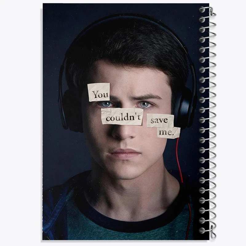 دفتر لیست خرید 50 برگ خندالو طرح کلی جانسن 13دلیل برای اینکه Reasons Why13 کد 20334