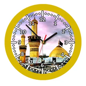 ساعت دیواری مدل امام حسین