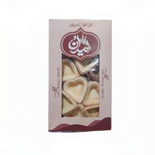 نان تارت مدل قلب نمکی امیران - 220 گرم