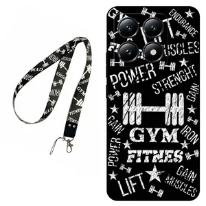 Megafone Gym 0010 Cover For Xiaomi 14T Mobile Neckband