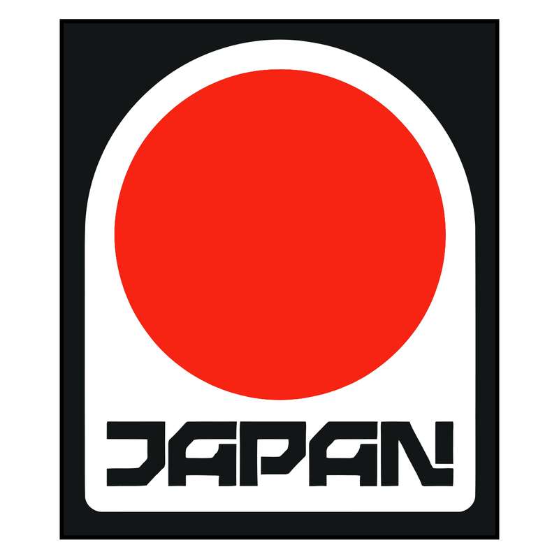 استیکر خودرو پویا مارکت طرح ژاپن کد 2770