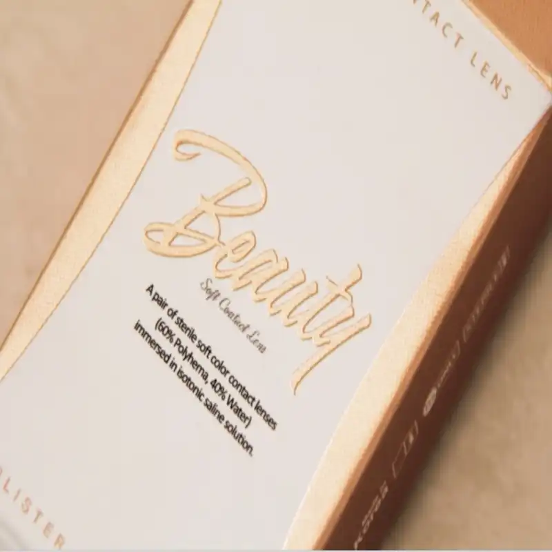 لنز چشم بیوتی شماره 9512 رنگ طوسی آبی تیره هاله