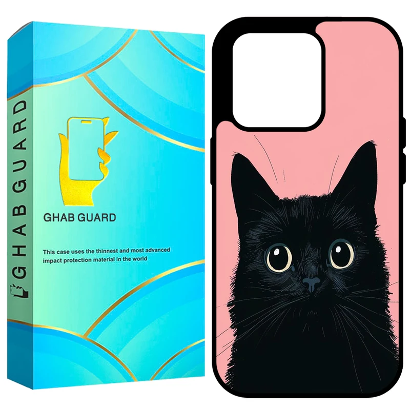  کاور قاب گارد طرح گربه مدل GCHP12PM مناسب برای گوشی موبایل اپل iPhone 12 Pro Max