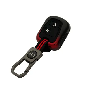 کاور ریموت و سوئیچ خودرو ام آر جی مدل A1102 طرح فلز گرادیانی  مناسب برای رانا