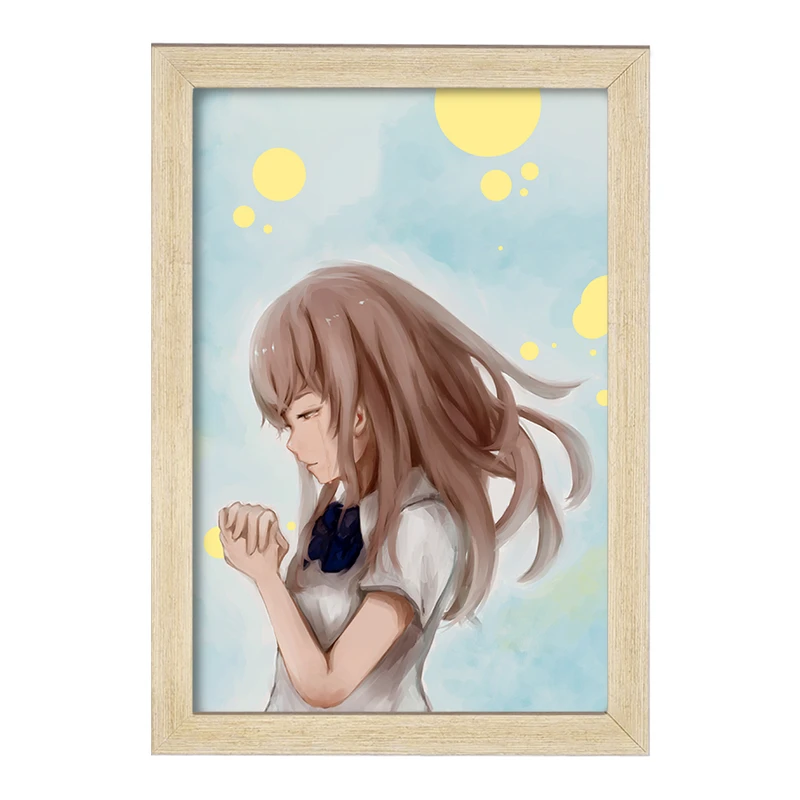 تابلو خندالو مدل شوکو نیشیمیا انیمه سایلنت ویس A Silent Voice  کد 15775