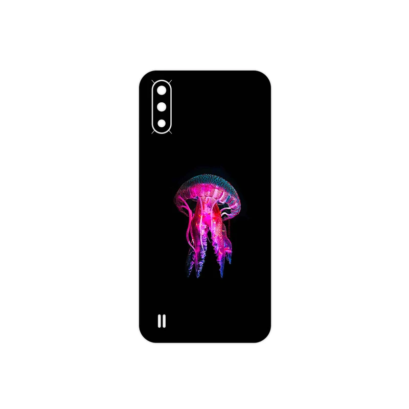 برچسب پوششی ماهوت مدل jellyfish مناسب برای گوشی موبایل سامسونگ Galaxy A01