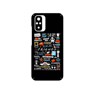 MAHOOT Friends 2 Cover Sticker for Xiaomi Redmi Note 10