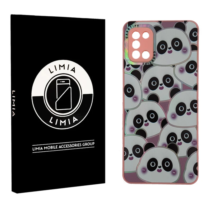 کاور لیمیا مدل فانتزی لنزدار طرح عروسکی شبرنگی مناسب برای گوشی موبایل سامسونگ Galaxy A31