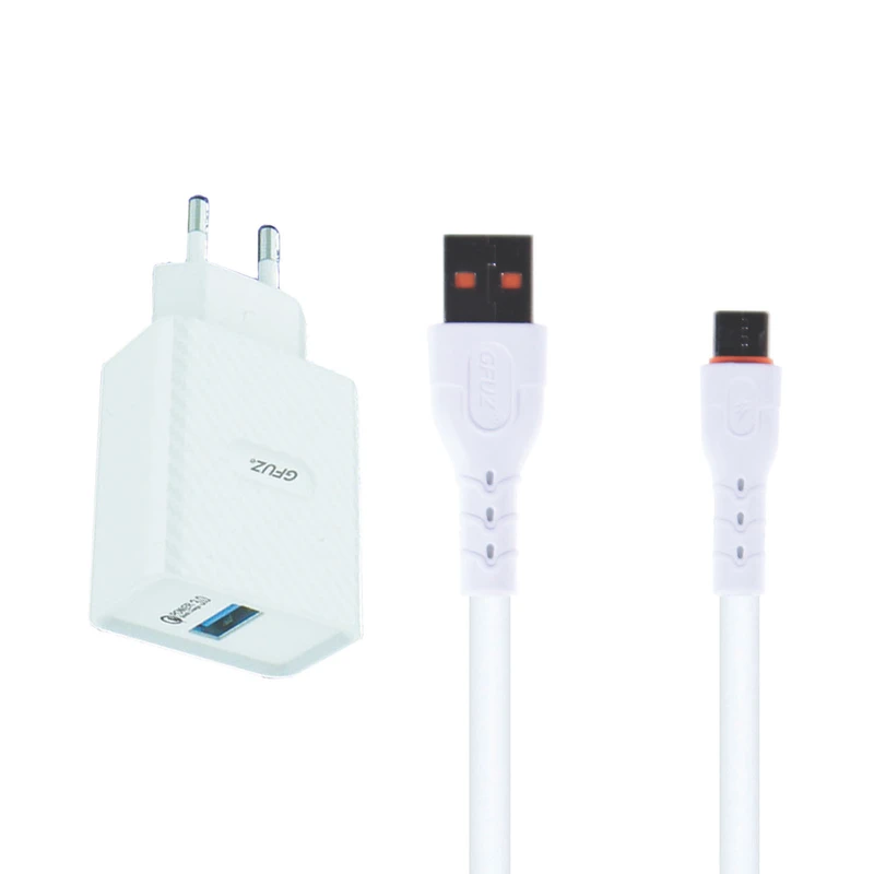 آداپتور شارژر 20 وات جی فوز مدل GA-03C به همراه کابل USB-C