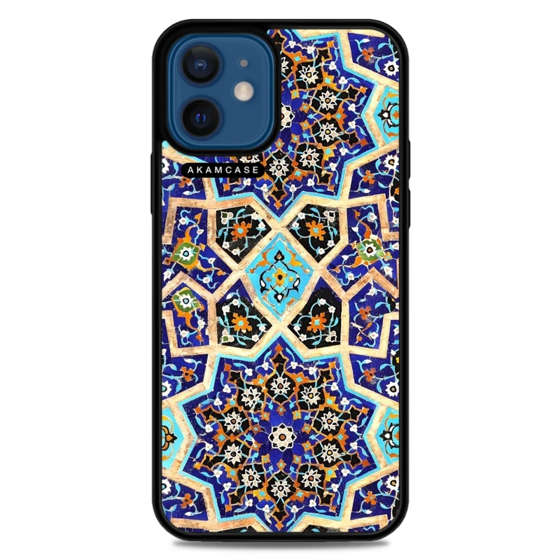 کاور آکام مدل AMC-WA12M-MOSAIC-23 مناسب برای گوشی موبایل اپل iPhone 12 Mini