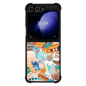 AKAM AMCWSGZFLIP5-GOOD VIBE3 Cover For Samsung Galaxy Z Flip 5
