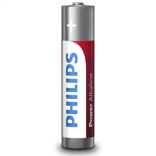 باتری نیم قلمی فیلیپس مدل LR03P12B/97 بسته 12 عددی