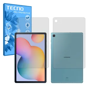 محافظ صفحه نمایش شفاف تکنو مدل Resistant مناسب برای تبلت سامسونگ Galaxy Tab S6 LITE به همراه محافظ پشت تبلت