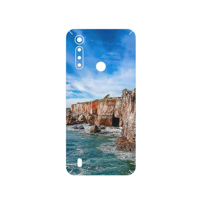 برچسب پوششی ماهوت مدل Rock Mountain مناسب برای گوشی موبایل موتورولا Moto G8 Power Lite