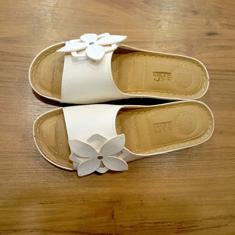 دمپایی زنانه پارس  مدل گل دار