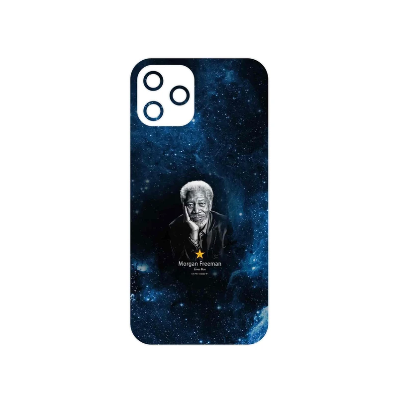 برچسب پوششی ماهوت مدل Morgan Freeman مناسب برای گوشی موبایل اپل iPhone 12 Pro