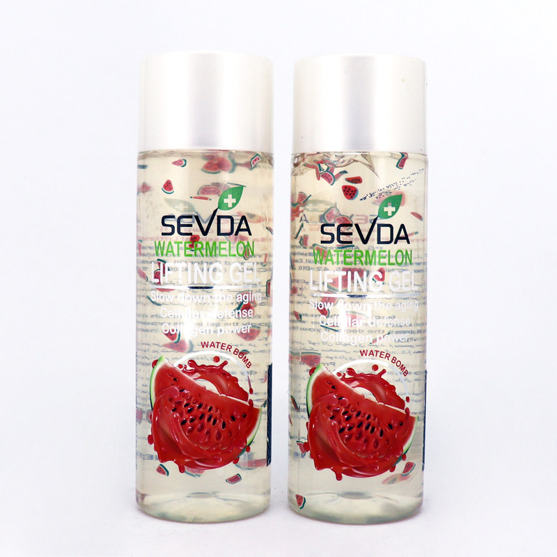 ژل ضد چروک سودا مدل هندوانه حجم 250 میلی لیتر مجموعه 2 عددی ژل ضد چروک سودا مدل هندوانه حجم 250 میلی لیتر مجموعه 2 عددی