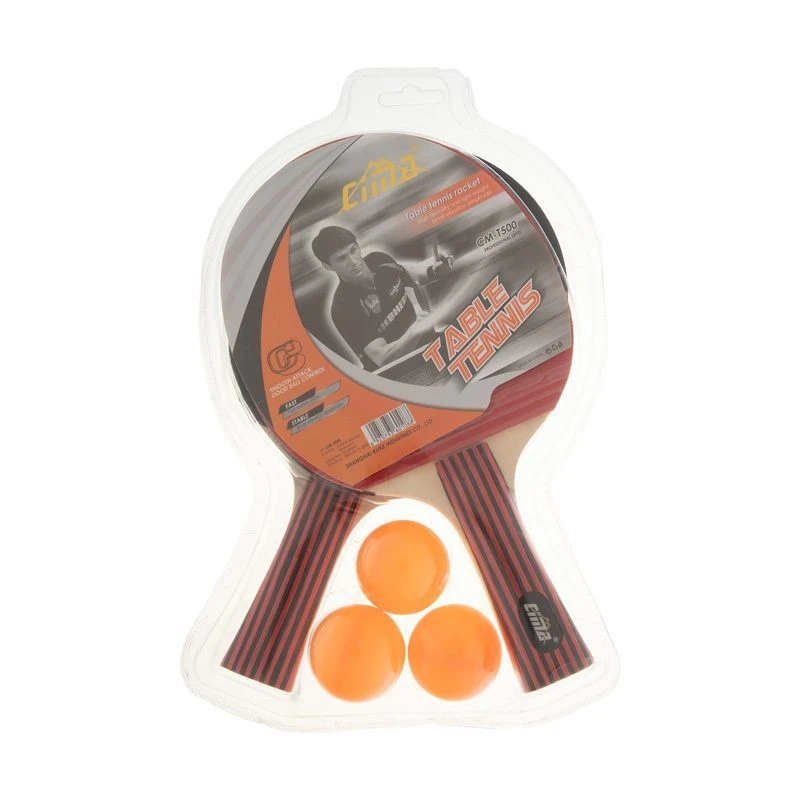 عکس شماره 4 : راکت پینگ پنگ مدل gs-m-cm-51009 به همراه توپ مجموعه 5 عددی